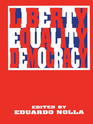 cover image of Liberty, Equality, Democracy
